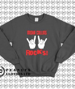 Cool Misha Collins Rocks Logo lx