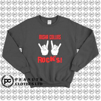 Cool Misha Collins Rocks Logo lx