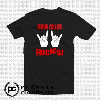 Cool Misha Collins Rocks Logo p