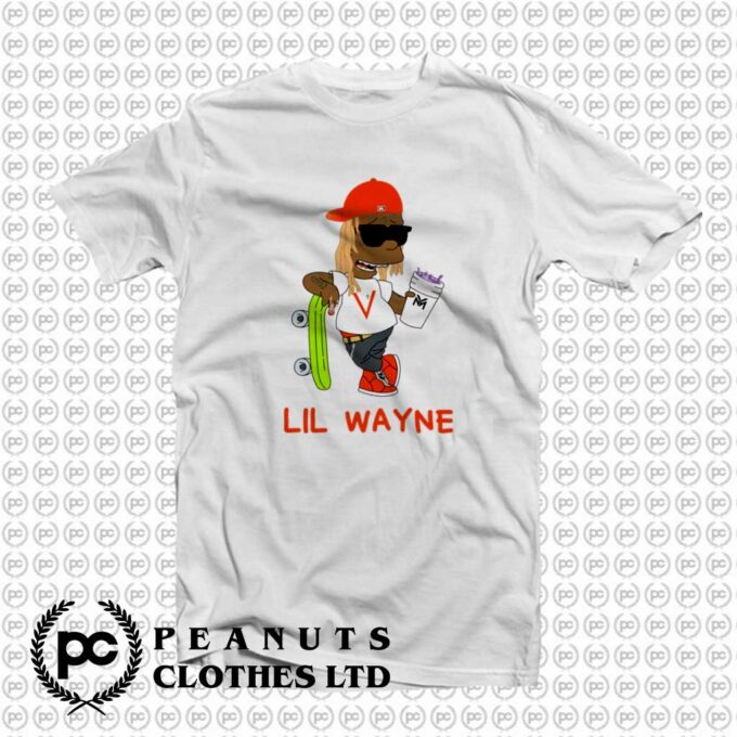 Skateboard Lil Wayne Cartoon Funny lx