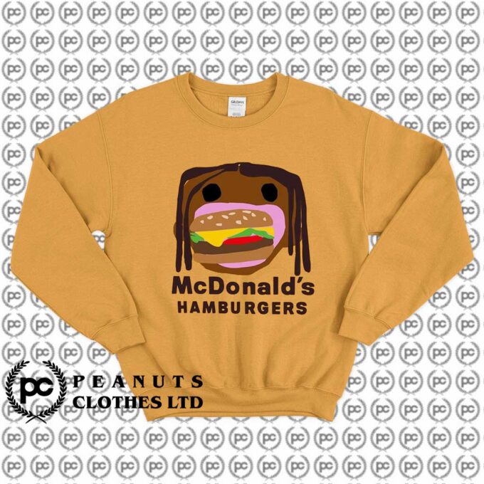 Travis Scott x McDonalds Hamburgers Collabs k