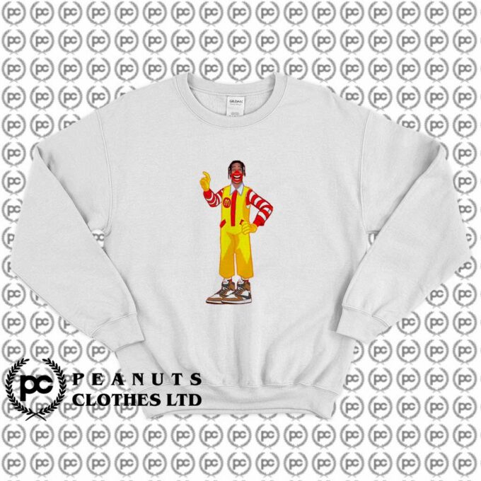 Travis Scott x Ronald Clown McDonalds c