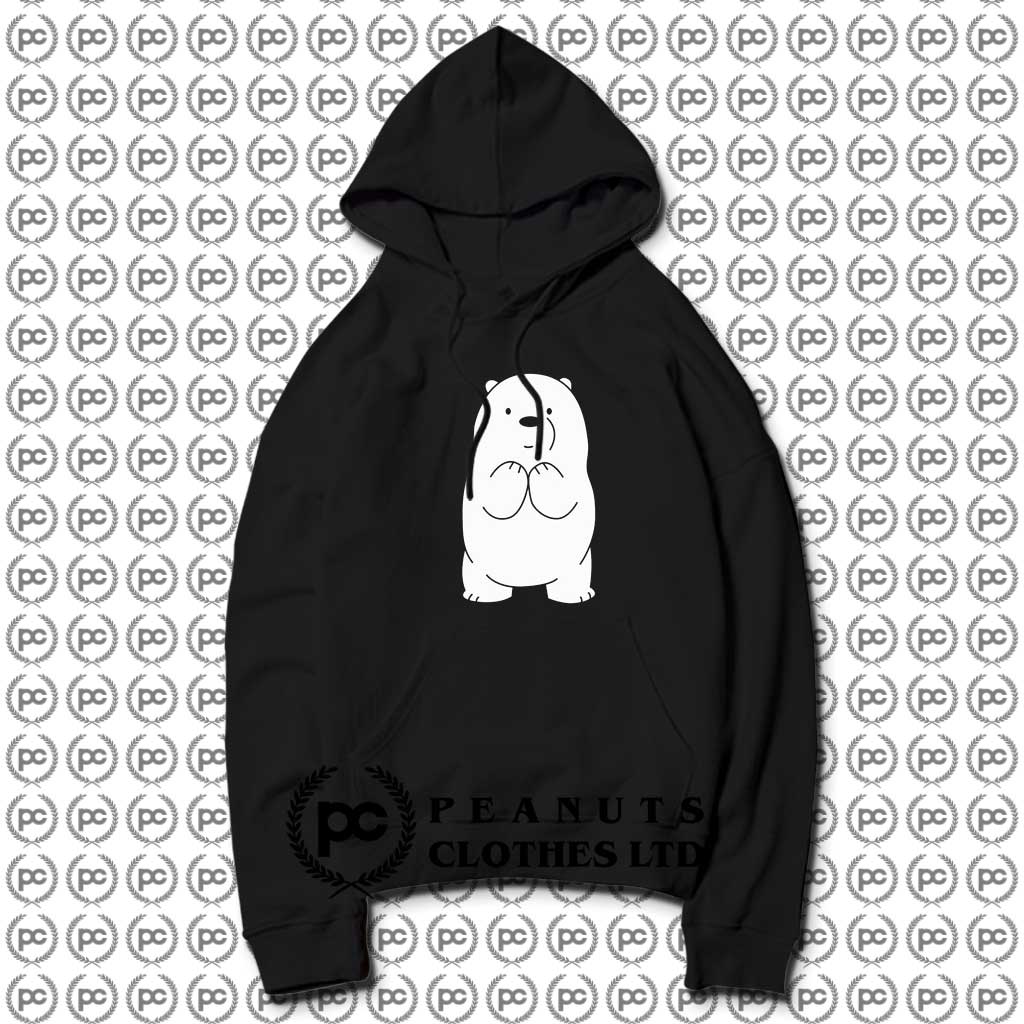 We bare bears ice bear hoodie cheap