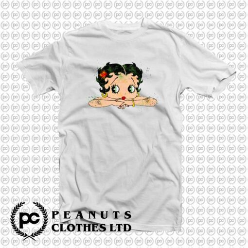 Watercolor Betty Boop Art x 1