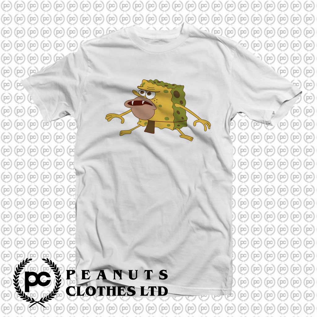 Cute Caveman Spongebob Squarepants m