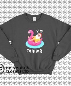 Funny Christma Chilling Santa Claus 