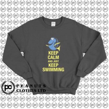 Keep Calm Just Keep Swimming k