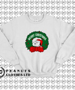 Merry Christmas Snoopy Logo 