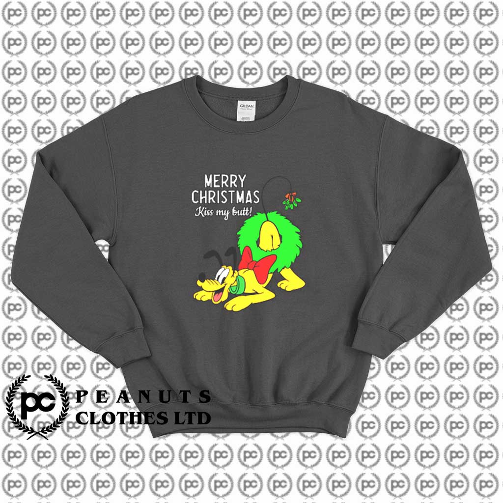 Pluto Christmas Kiss My Butt po