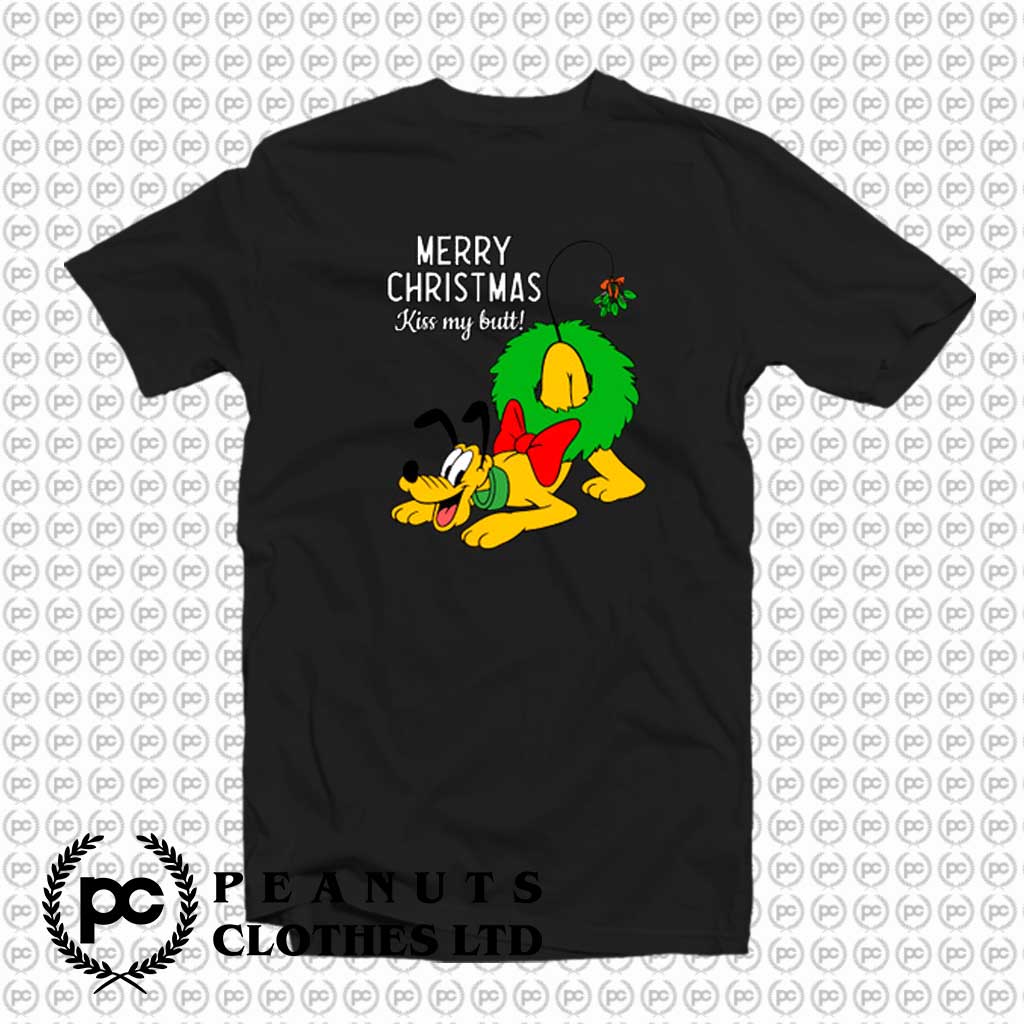Pluto Christmas Kiss My Butt z