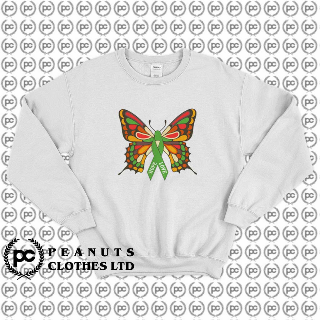 Mental Health Awareness Butterfly Ribbon m