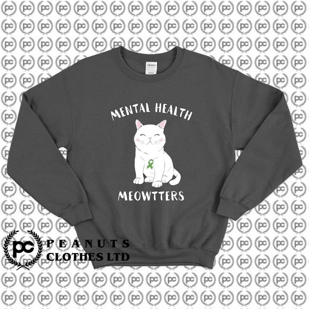 Mental Health Matters Cat Funny j