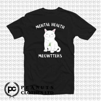 Mental Health Matters Cat Funny y