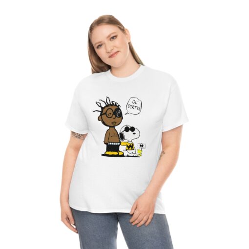 Peanuts Ol Dirty Bastard Wutangclan T Shirt Model 2