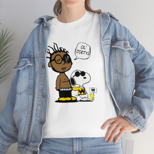 Peanuts Ol Dirty Bastard Wutangclan T Shirt Model 3