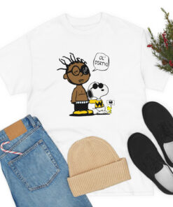 Peanuts Ol Dirty Bastard Wutangclan T Shirt Model 4