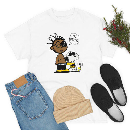 Peanuts Ol Dirty Bastard Wutangclan T Shirt Model 4