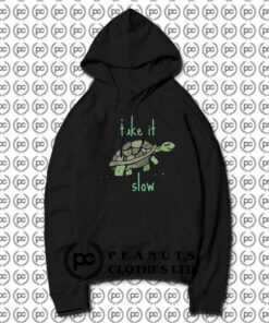 Take it Slow Cute Turtle Motivational