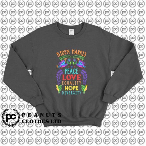 Biden Harris Peace Love Quotes xo