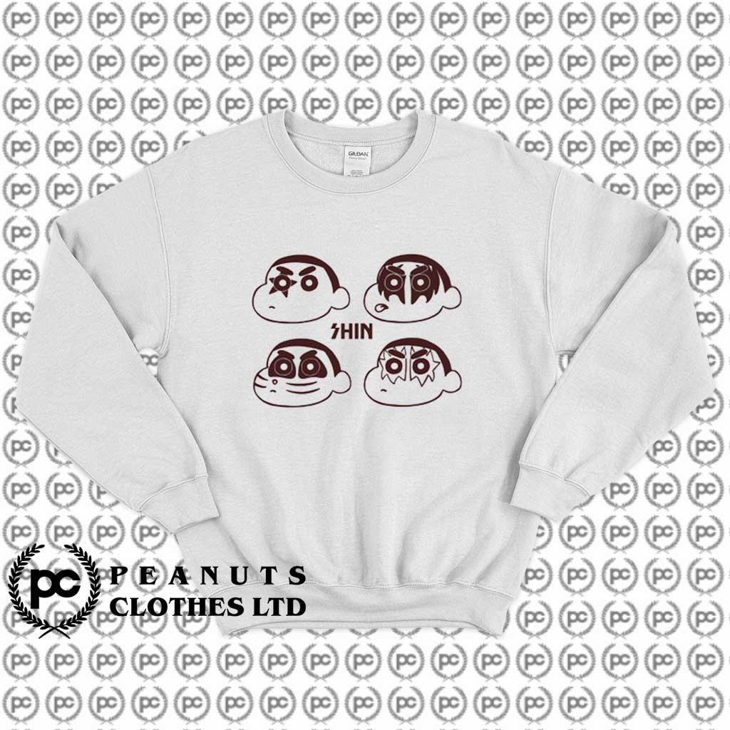 Japan Manga Shinchan Band Parody x