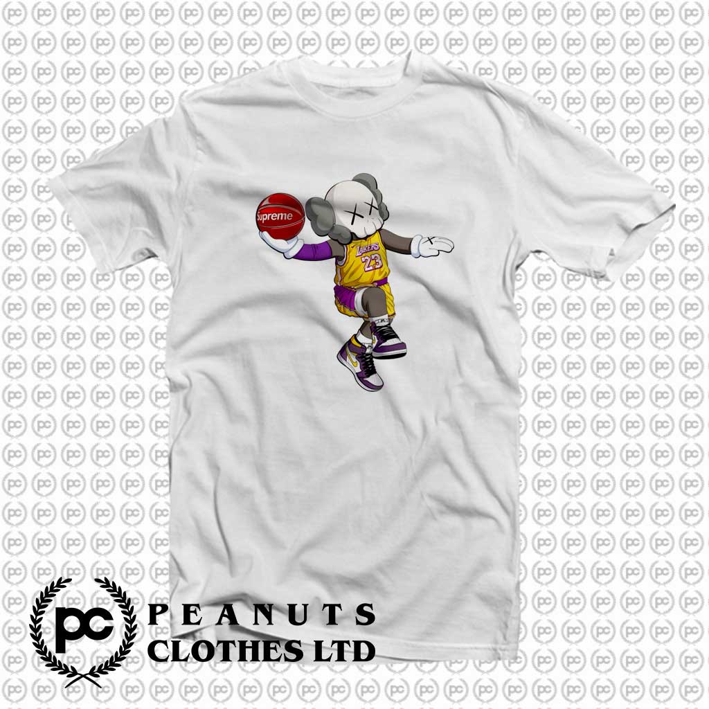 Lakers NBA x Kaws Parody l