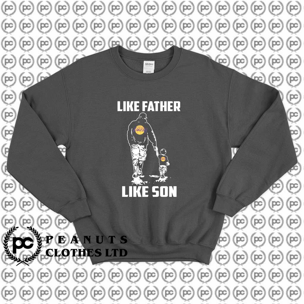 Like Father Like Son LA Lakers X