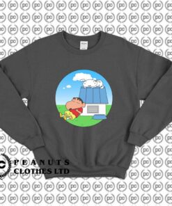 Shinchan Shiro Peanuts Parody x