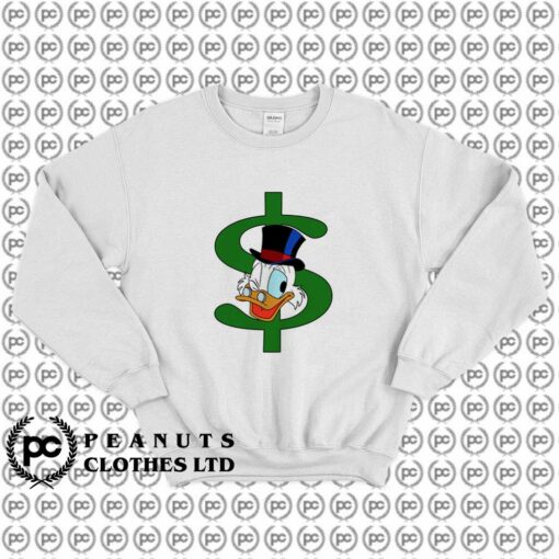 Cute Scrooge McDuck Dollar Sign ds