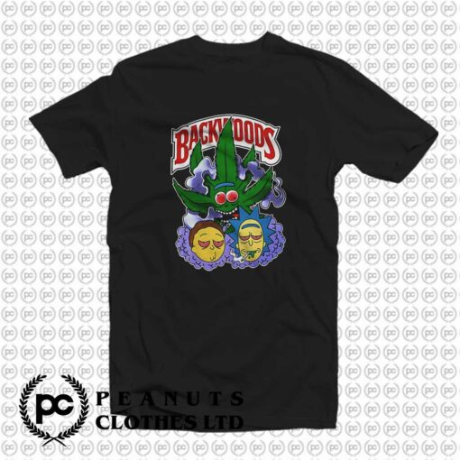 Backwoods Rick Morty Marijuana T Shirt