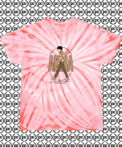 Akira Anime Fornight Magazine Cyclone Tie Dye T Shirt Coral