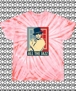 Ann Reinking All The Jazz Cyclone Tie Dye T Shirt Coral