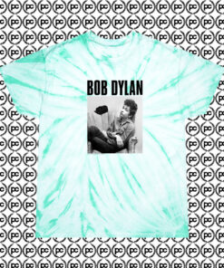 Bob Dylan Sitting Cyclone Tie Dye T Shirt Mint