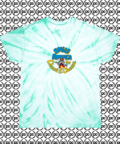 Chuck E Cheese Smile America Cyclone Tie Dye T Shirt Mint