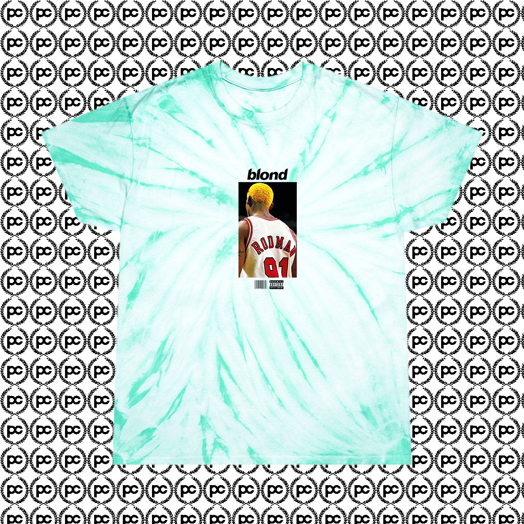 Dennis Rodman x Frank Ocean Blond Cyclone Tie Dye T Shirt Mint
