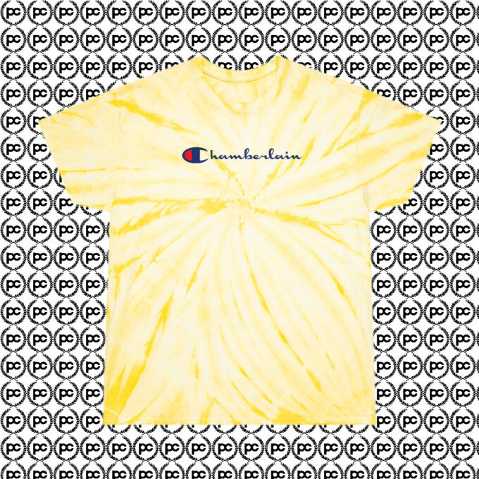 Emma chamberlain Cyclone Tie Dye T Shirt Pale Yellow