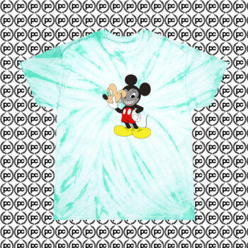Evil Mickey Mouse Disney Swag Cyclone Tie Dye T Shirt Mint