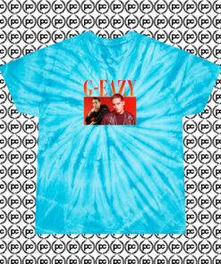 G Eazy Rapper Cyclone Tie Dye T Shirt Turquoise