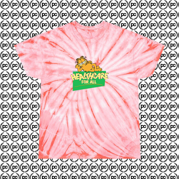 Garfield Healthcare For All Cyclone Tie Dye T Shirt Coral