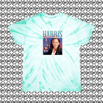 Kamala Harris Cyclone Tie Dye T Shirt Mint