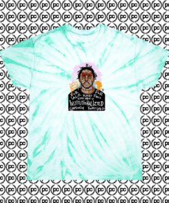 Legendary Kendrick Lamar Grafitty Art Cyclone Tie Dye T Shirt Mint