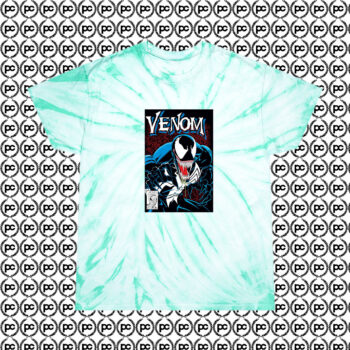 Marvel Spooky Venom Cyclone Tie Dye T Shirt Mint