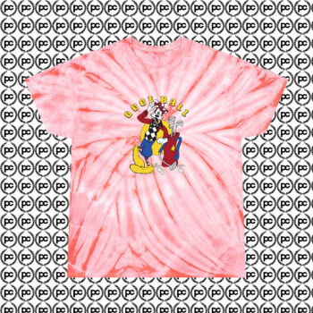Mickey Co Goofy Goofball 90s Vintage Cyclone Tie Dye T Shirt Coral