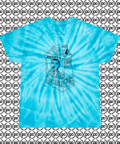 Milk Frank Ocean Cyclone Tie Dye T Shirt Turquoise