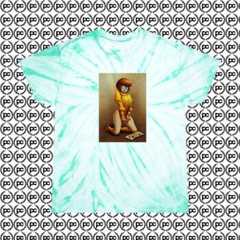 Naughty Velma Dinkley Scooby Doo Cyclone Tie Dye T Shirt Mint