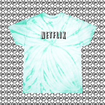 Netflix Cyclone Tie Dye T Shirt Mint