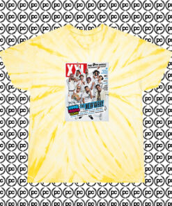 New Wave Rapper Cyclone Tie Dye T Shirt Pale Yellow