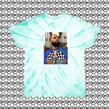 Nipsey Hussle Hip Hop Urban Cyclone Tie Dye T Shirt Mint