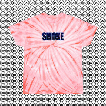 Pop Smoke x Vlone Armed N Dangerous A Cyclone Tie Dye T Shirt Coral