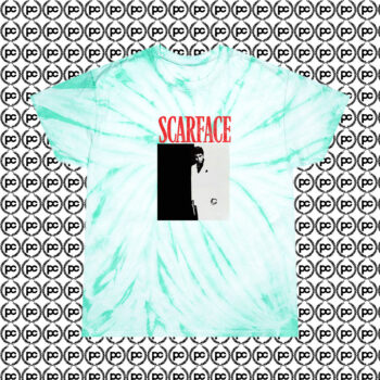 Scarface Poster Cyclone Tie Dye T Shirt Mint