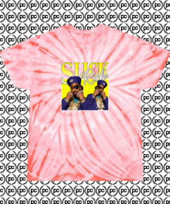 Slick Rick Rapper Cyclone Tie Dye T Shirt Coral
